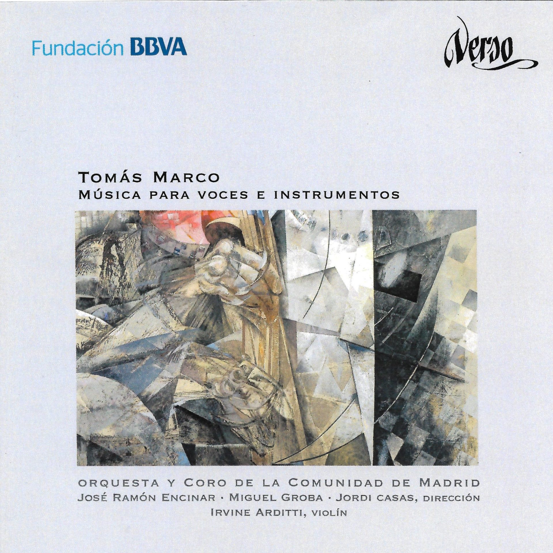 Tomás Marco: Música para voces e instrumentos